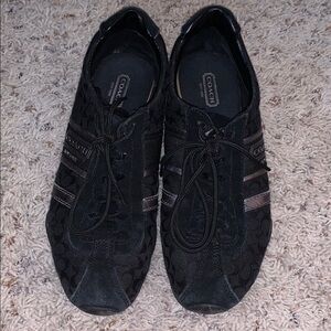 Coach Womens Black Casual Shoes
